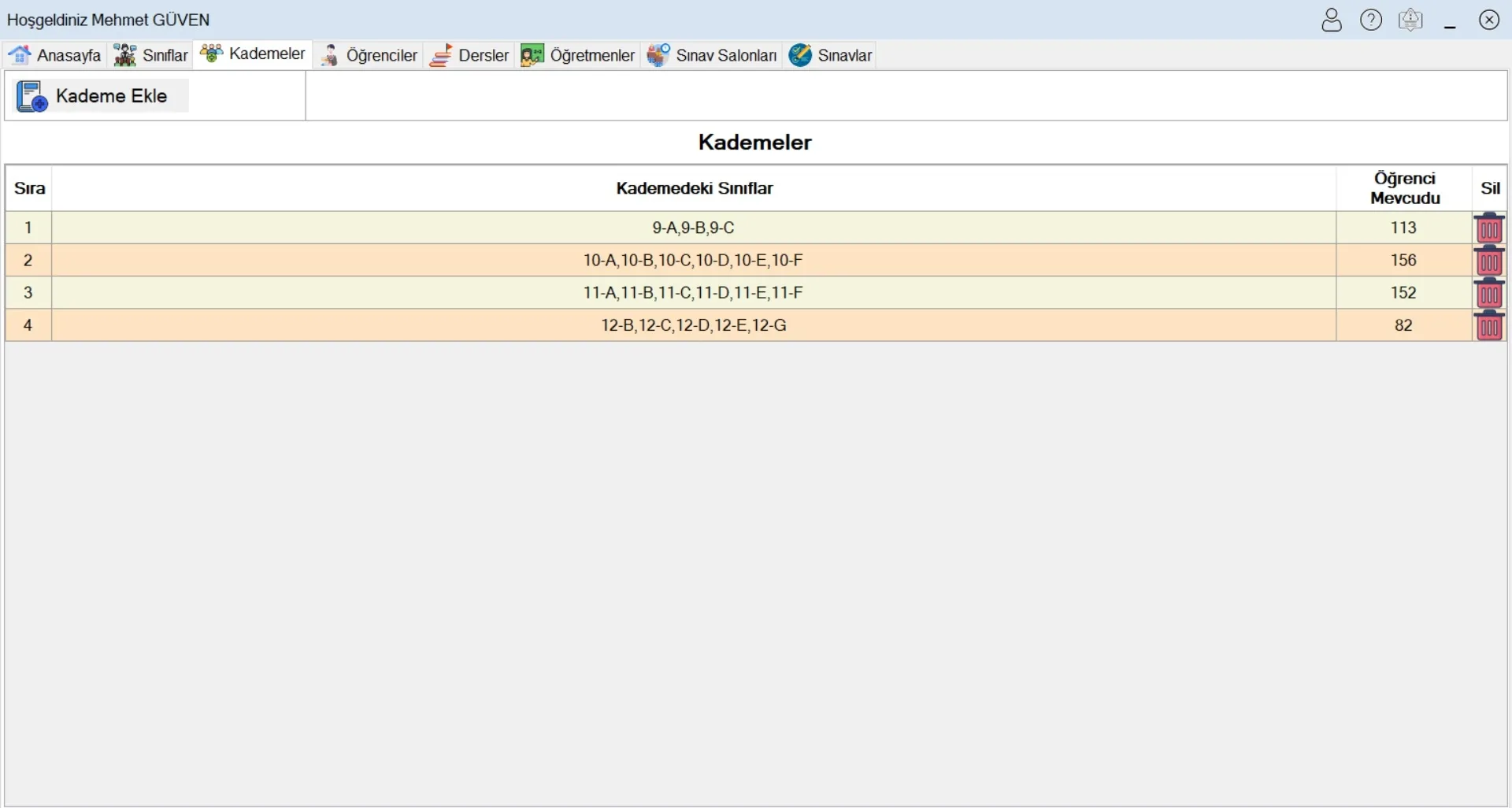 KADEMELER OLUŞTURARAK YAN YANA VE ARKA ARKAYA GELMELERİNİ ENGELLEME